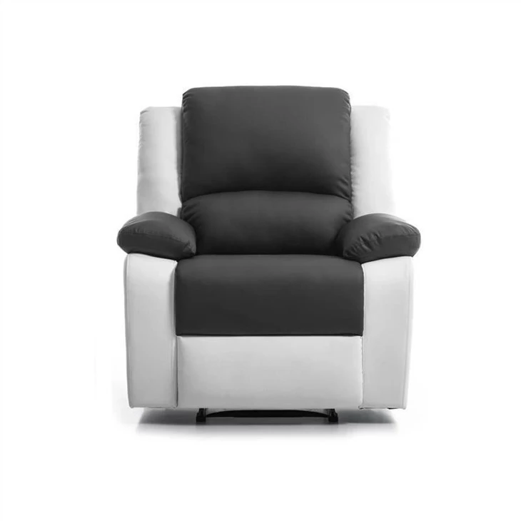 Skórzana rozkładana pojedyncza sofa