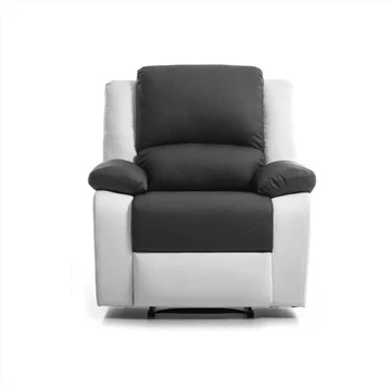 Skórzana rozkładana pojedyncza sofa