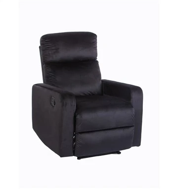 Pojedyncza rozkładana sofa z aksamitnej tkaniny