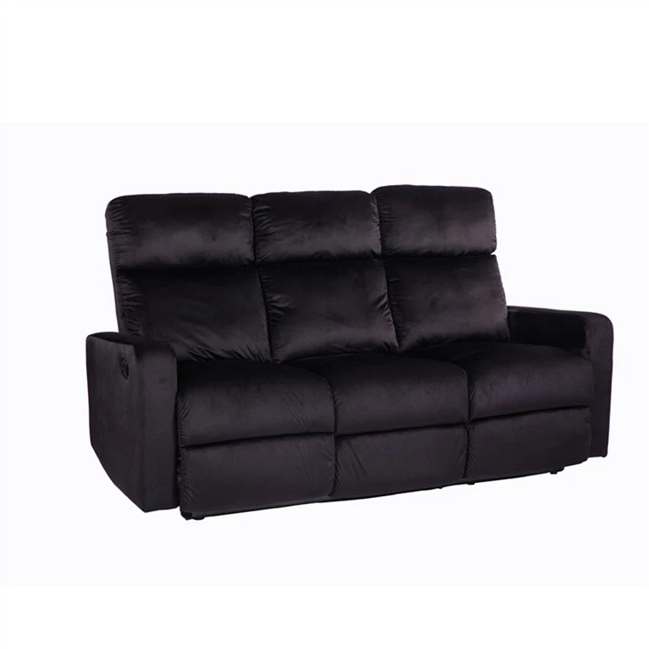 Sofa rozkładana z aksamitnej tkaniny
