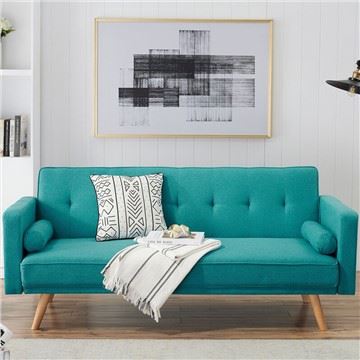 Rozkładana sofa z tkaniny