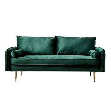 Aksamitna rozkładana sofa do salonu i sypialni